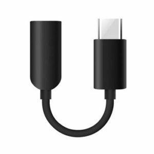 Xiaomi original ADAPTER za slušalke Type C na 3,5 mm ( AUX ) (bulk) črn