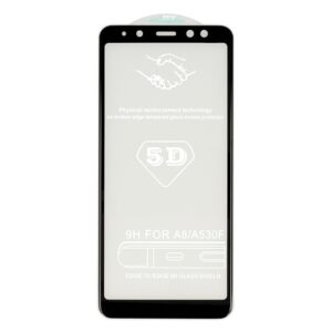 ZAŠČITNO STEKLO FULL GLUE 5D Samsung Galaxy A8 2018 A530 FULL screen - črn
