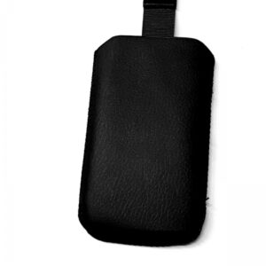 Žepek za telefone s tipkami - črn